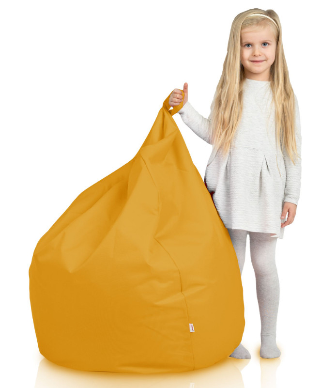 Sedací vak SAKO žlutý OUTDOOR