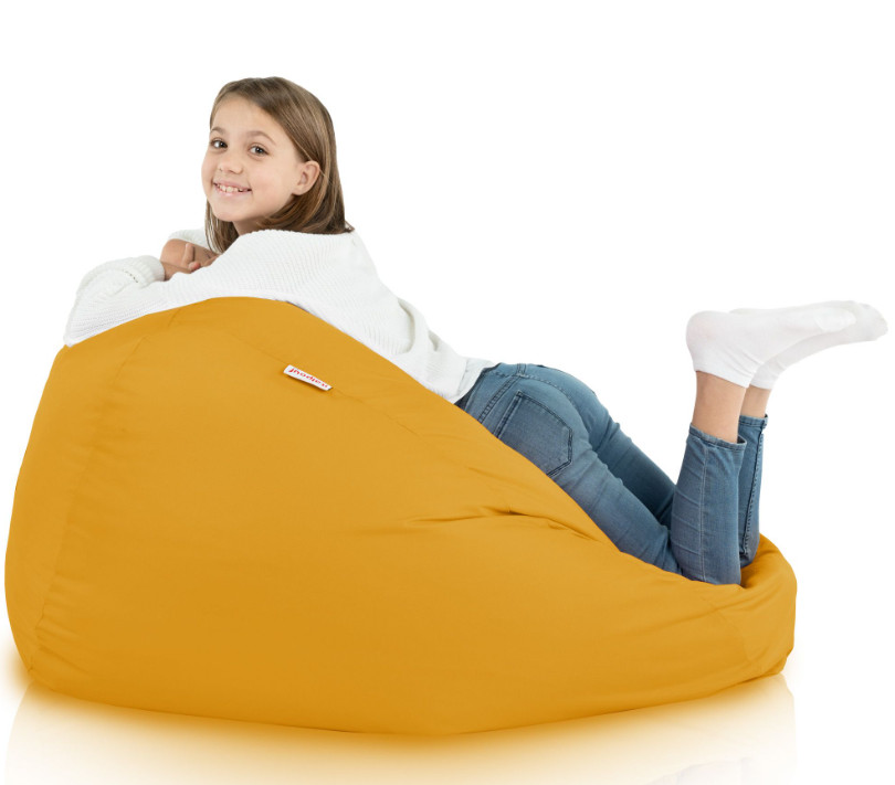 Sedací vak SAKO žlutý OUTDOOR