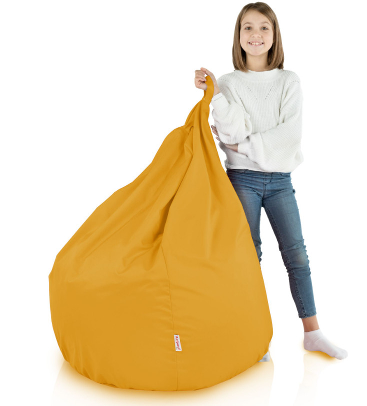 Sedací vak SAKO žlutý OUTDOOR