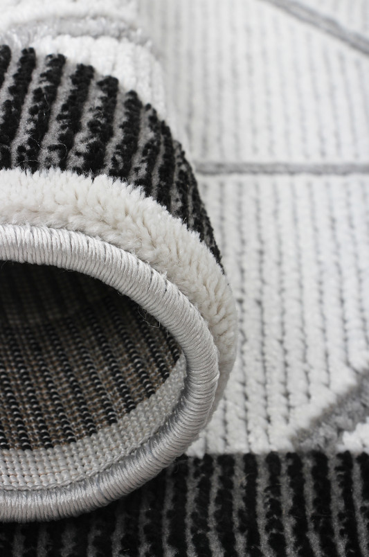 Koberec Diamond K4488S SILVER / SILVER