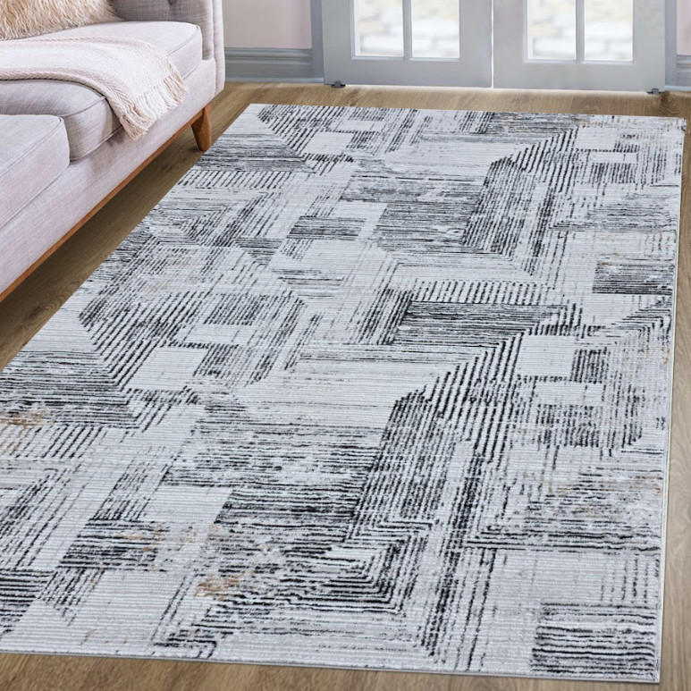 Koberec Oman 632 šedý / antracitový