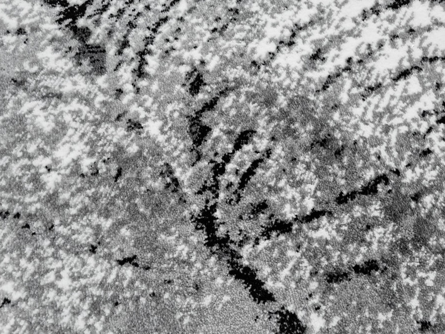 Koberec LAPISO SOFT 400 šedý / černý