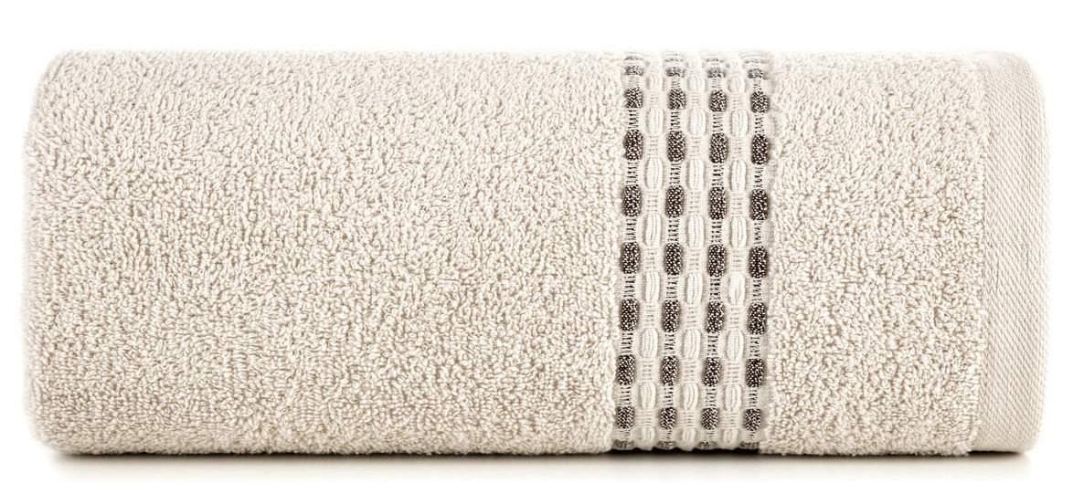 Sada ručníků RIVA 03 béžová / hnědá