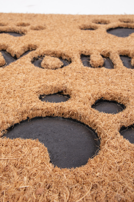 Rohožka M006 hnědá / černá