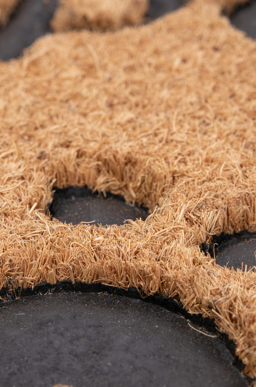 Rohožka M006 hnědá / černá