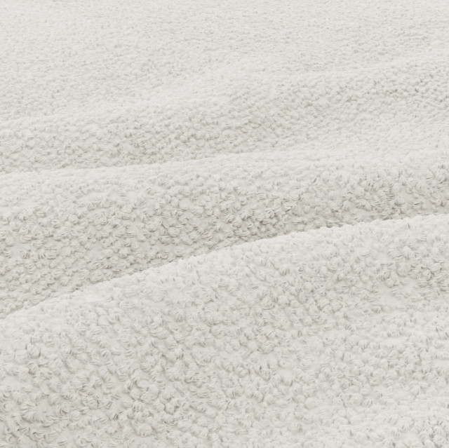 Rohová rozkládací sedačka ABRIELLE levá, krémová