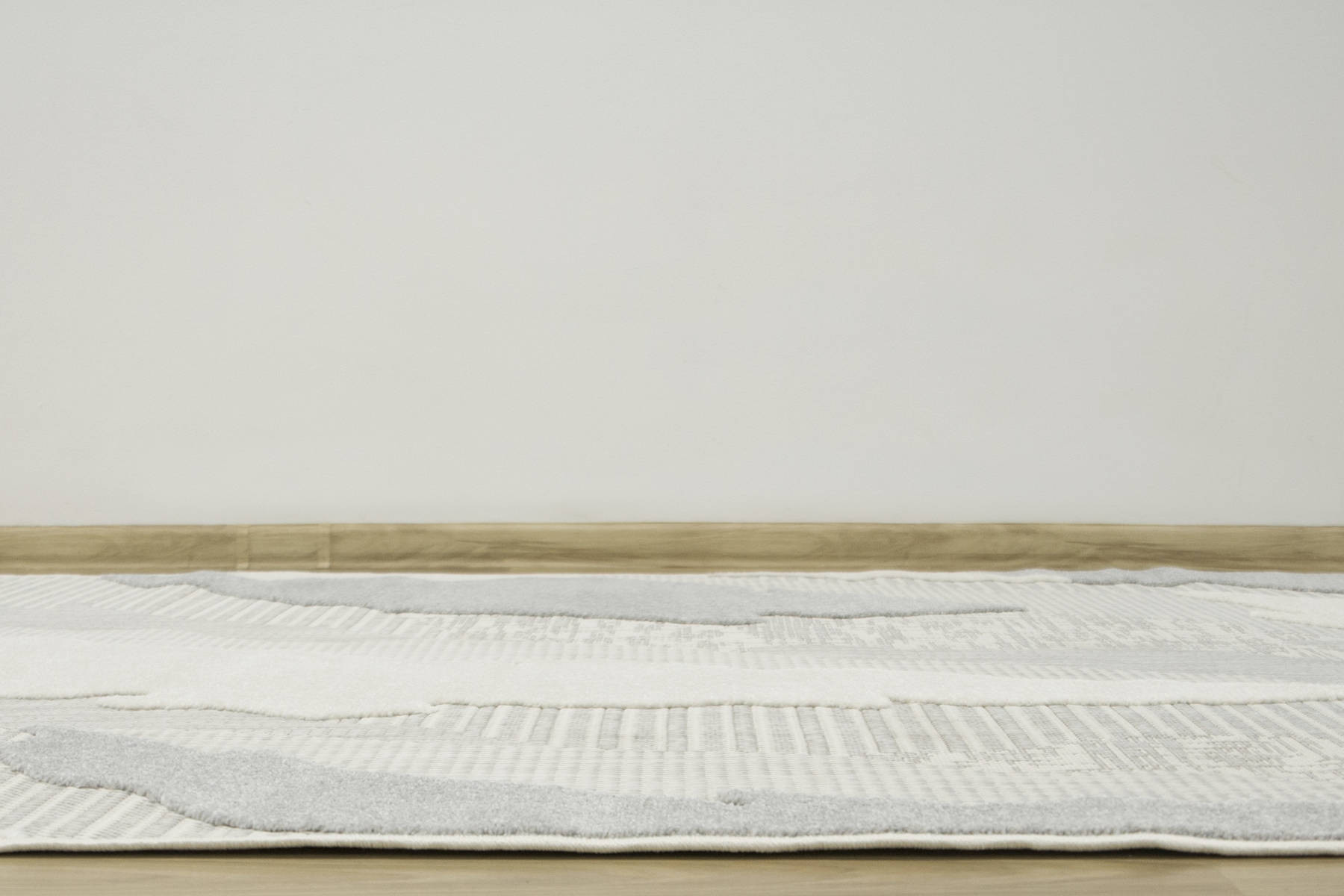 Šňůrkový koberec Stella D431A šedý / stříbrný / krémový