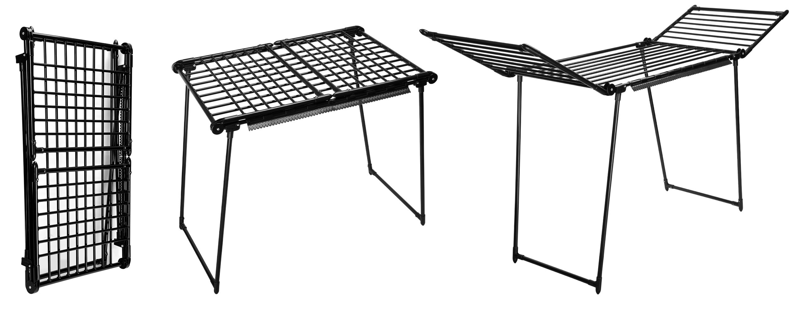 Stojací sušák na prádlo ADELINE černý