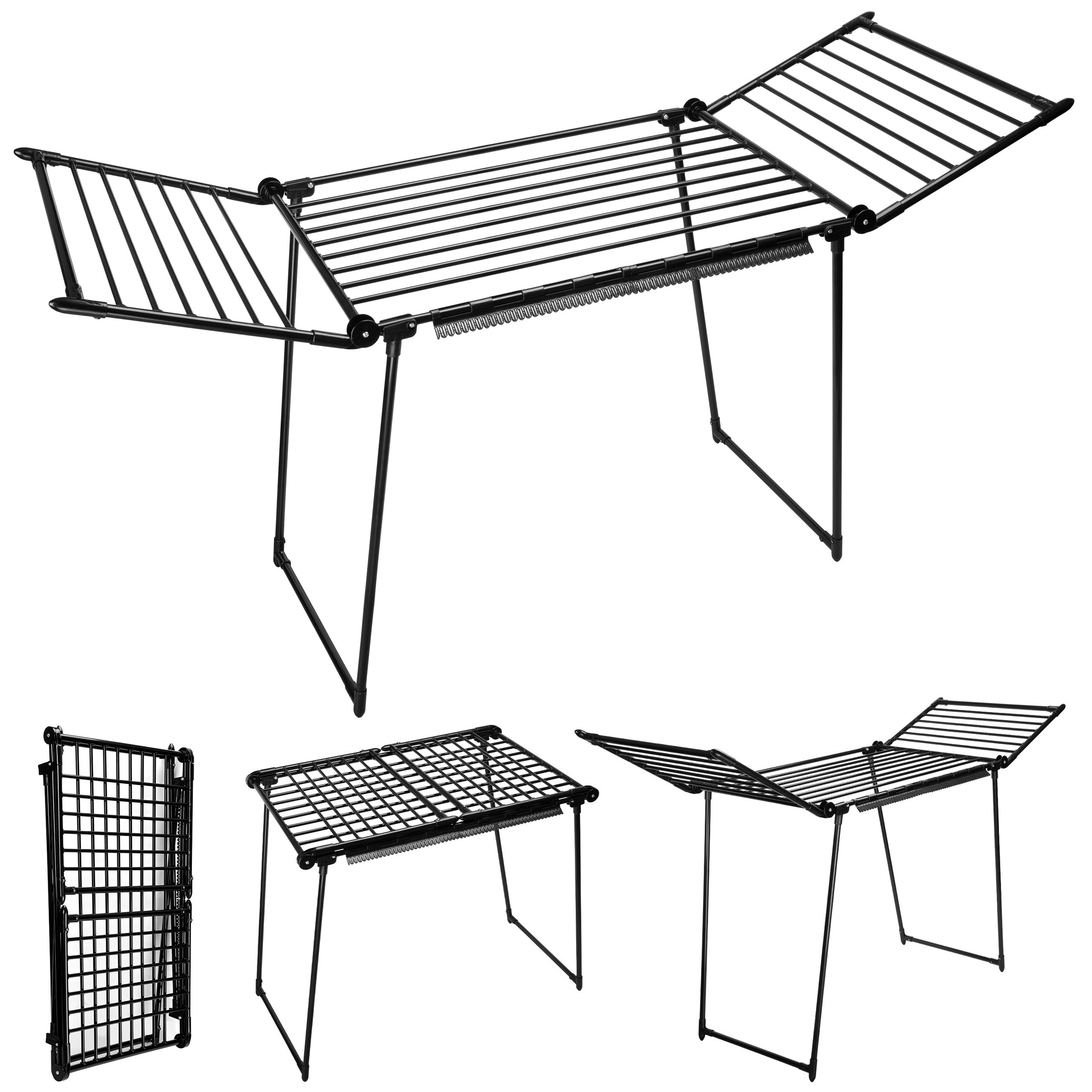 Stojací sušák na prádlo ADELINE černý