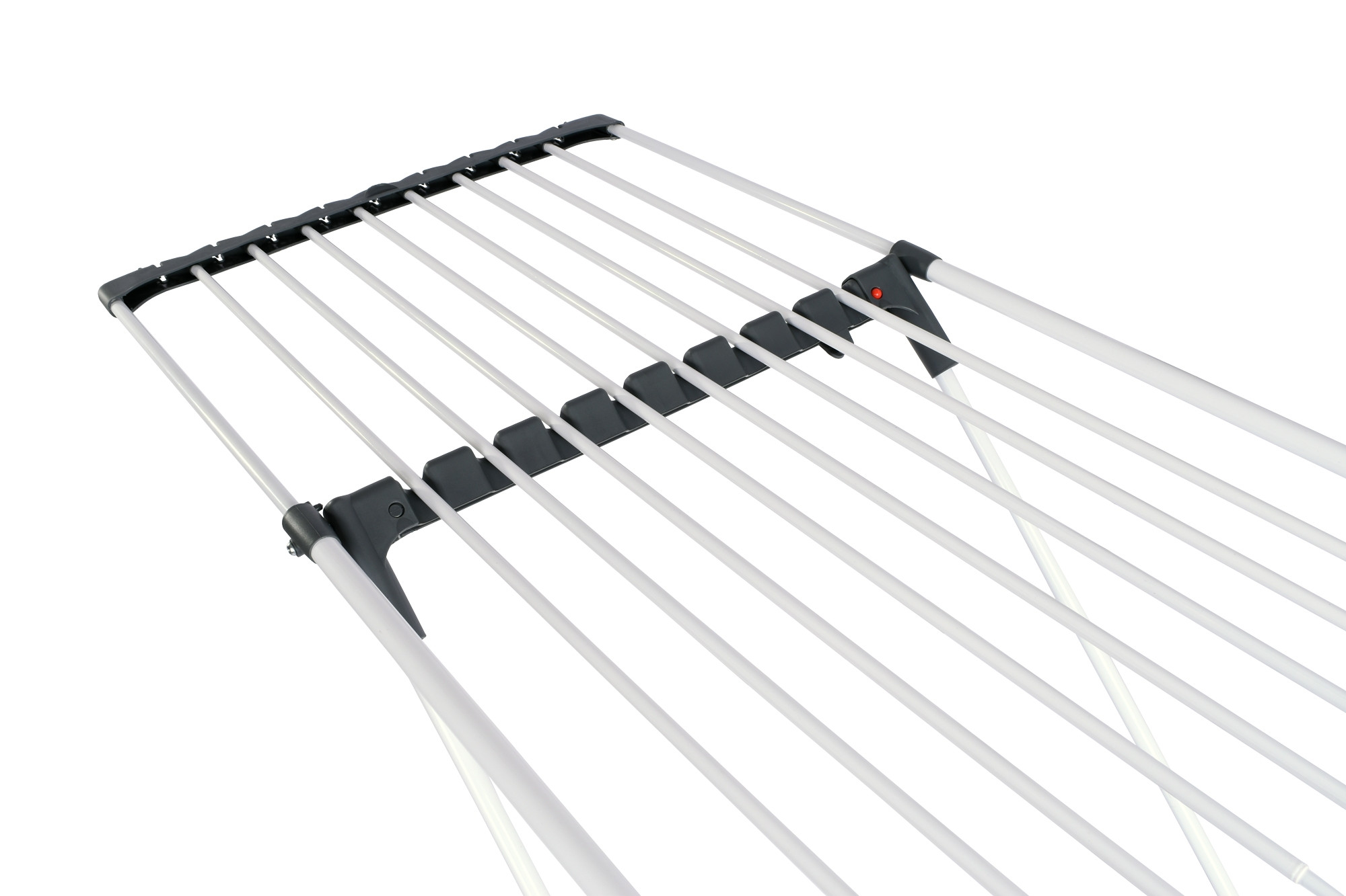 Stojací sušák na prádlo MOJAVE bílý / grafitový