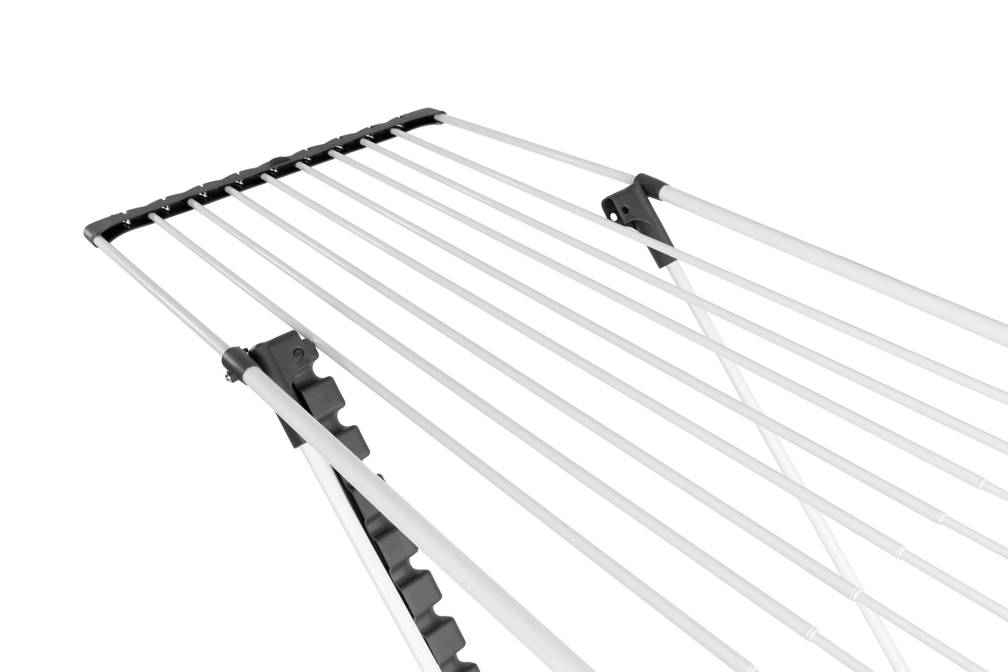 Stojací sušák na prádlo MOJAVE bílý / grafitový