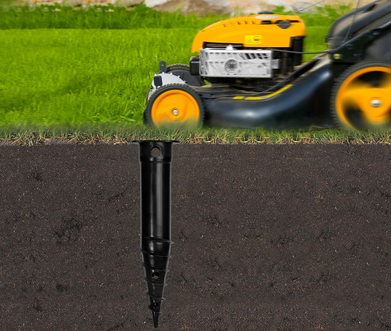 Zahradní sušák na prádlo GOBI šedý