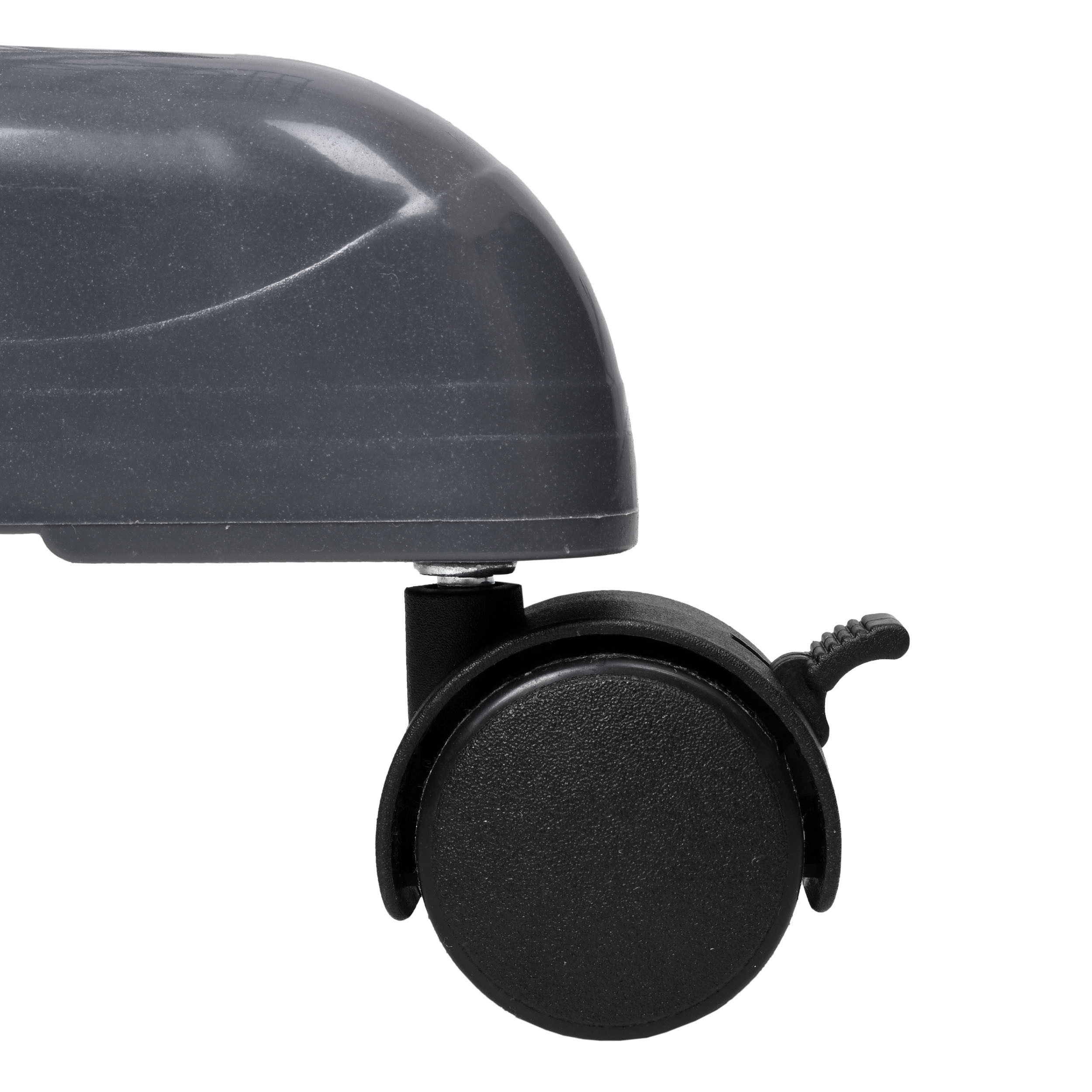 Stojící sušák na prádlo na kolečkách SONORA šedý