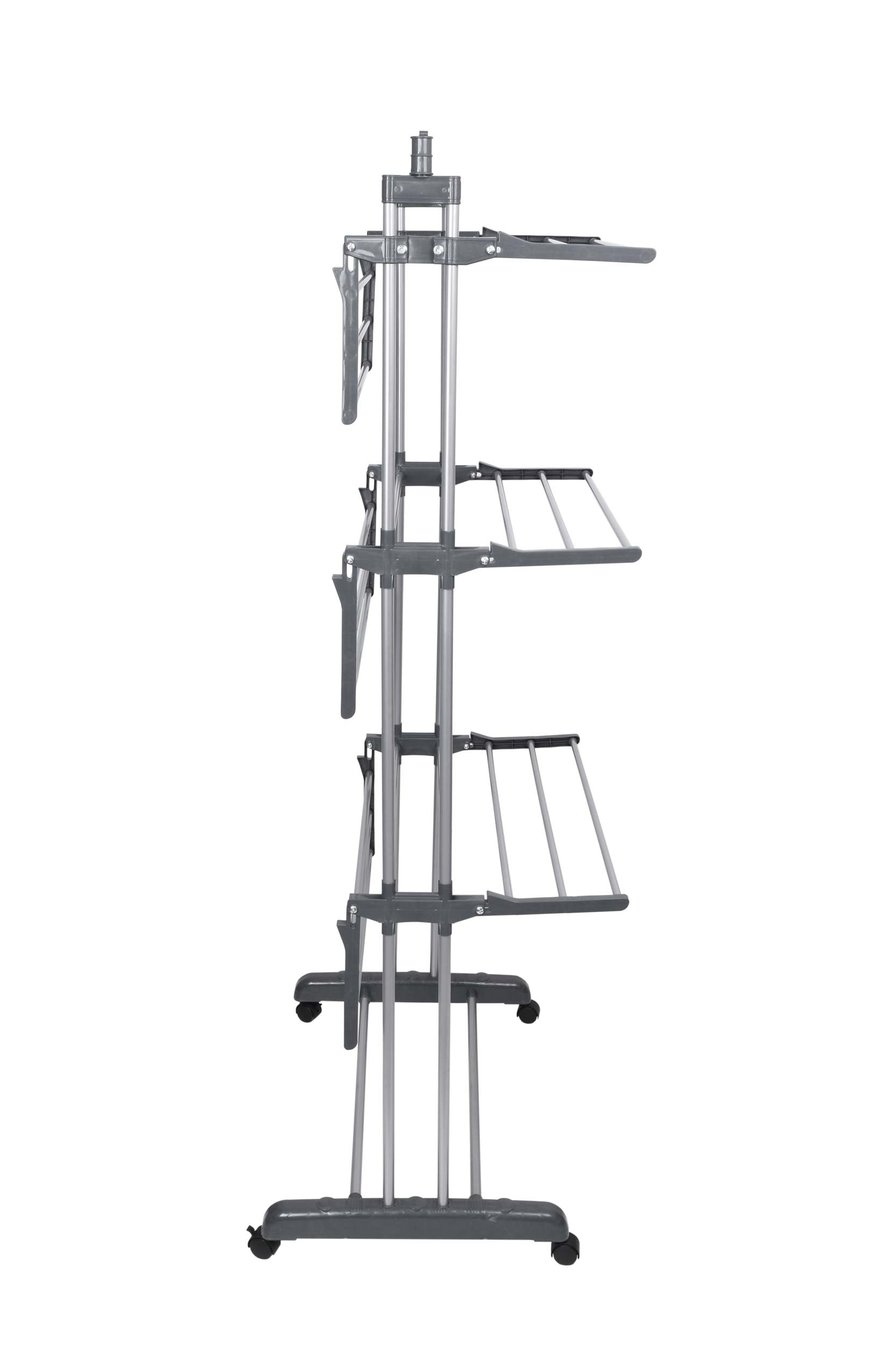 Stojící sušák na prádlo na kolečkách SONORA šedý