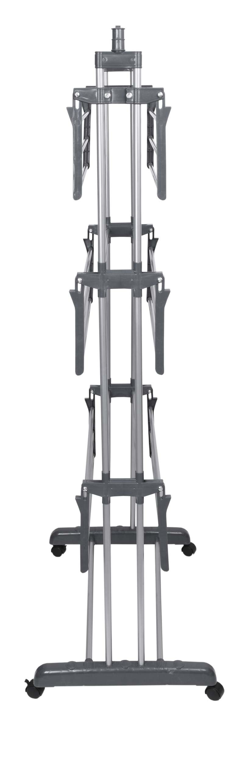 Stojící sušák na prádlo na kolečkách SONORA šedý