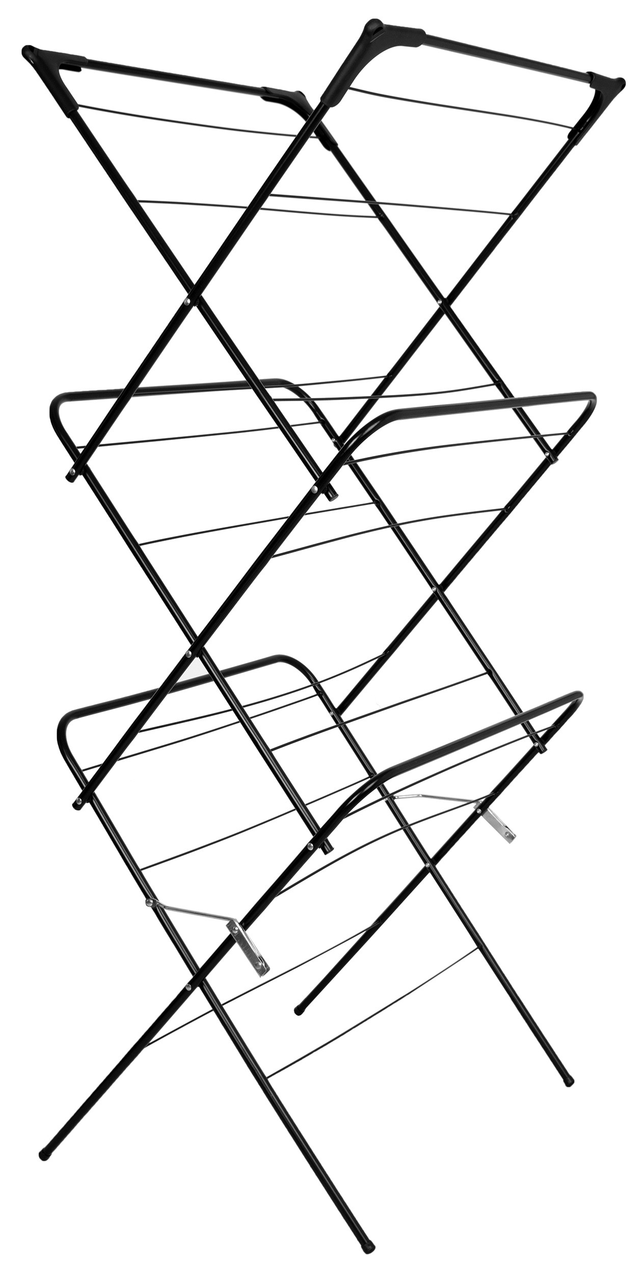 Stojací sušák na prádlo ARAL černý