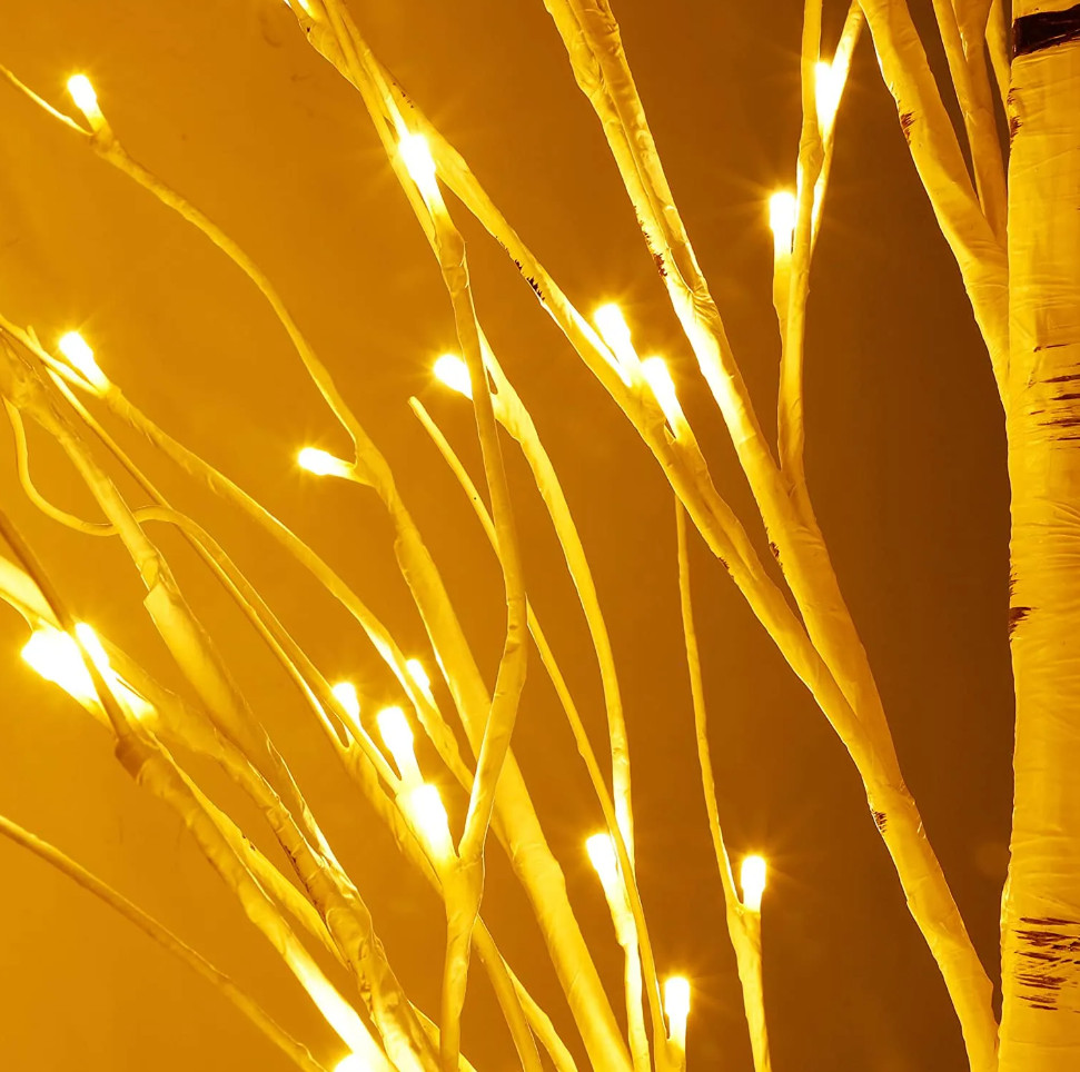Sváteční LED Bříza CD007
