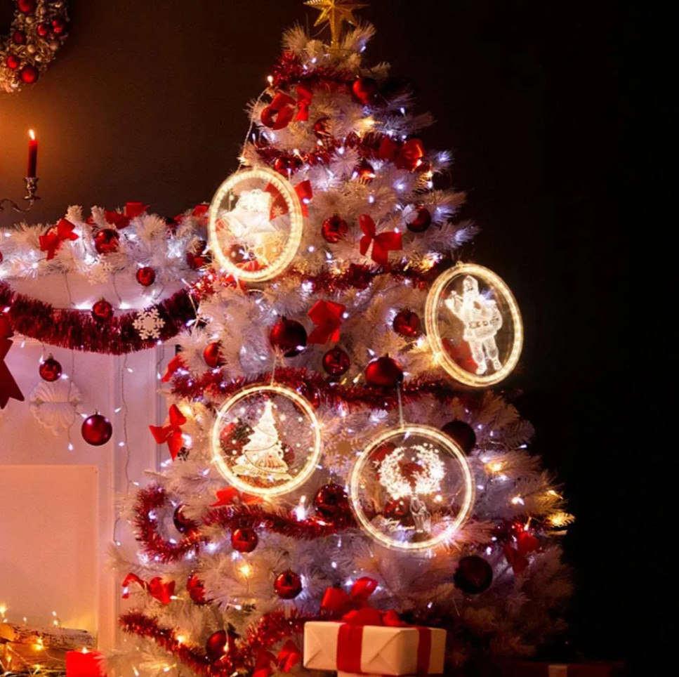 Sváteční LED dekorace - 311382A zvonek