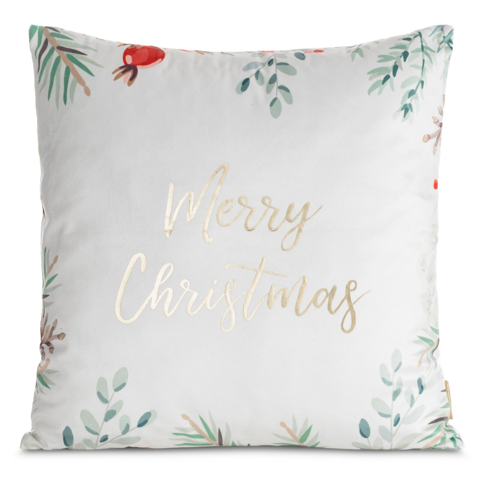 Povlak na polštář CHRISTMAS 235 zelený / bílý