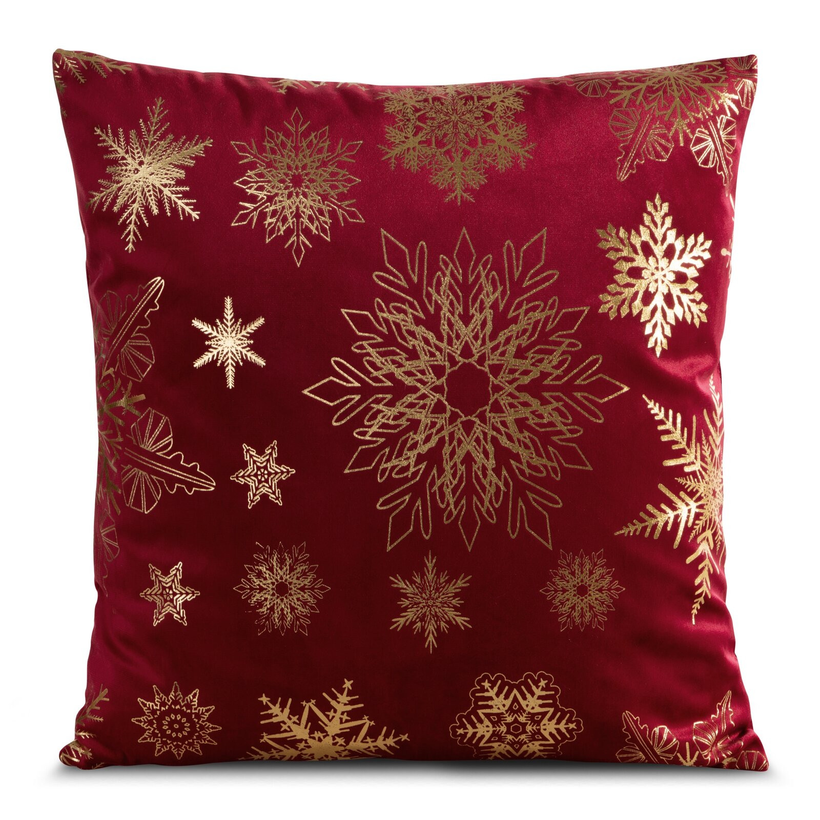 Povlak na polštář CHRISTMAS JOY 4C červená / šampaňský