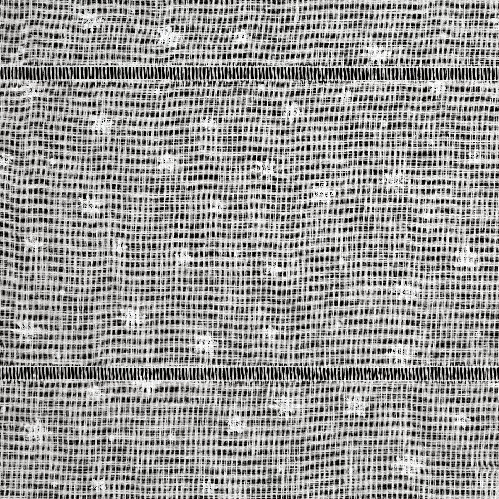 Hotová záclona NADINE s vánočním vzorem - na průchodkách