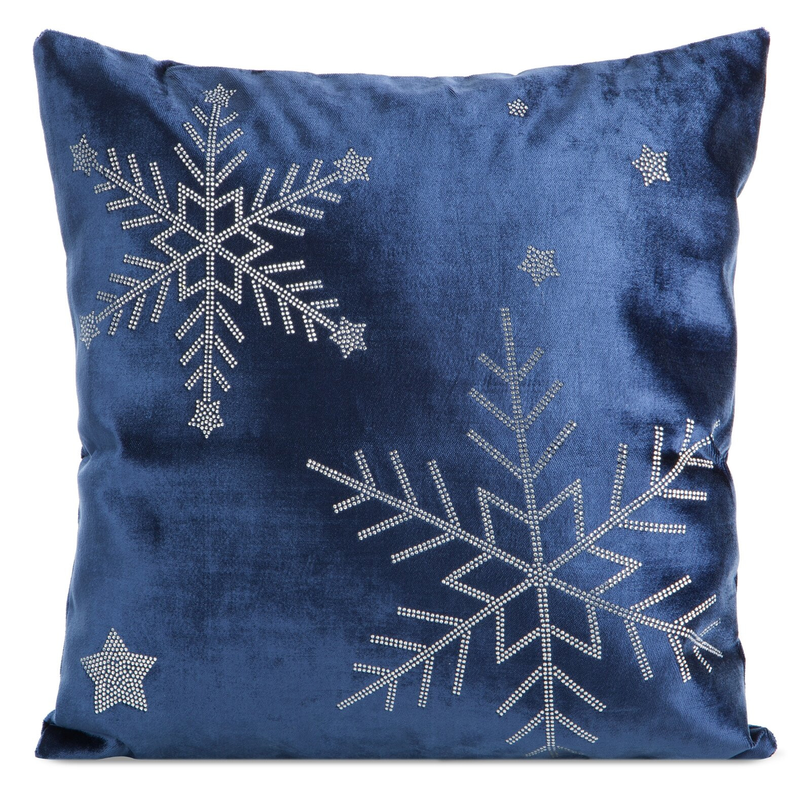 Povlak na polštář CHRISTMAS ROYAL2 granátový / stříbrný