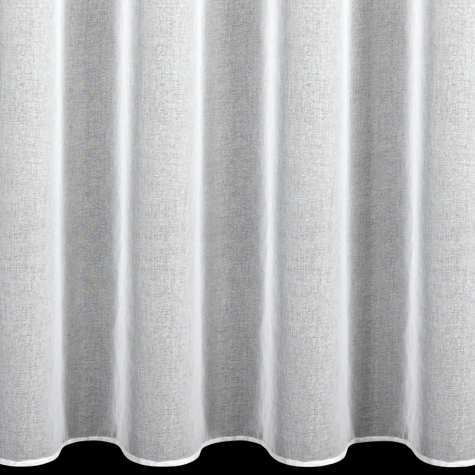 Hotová záclona XMAS bílá / zlatá - na průchodkách