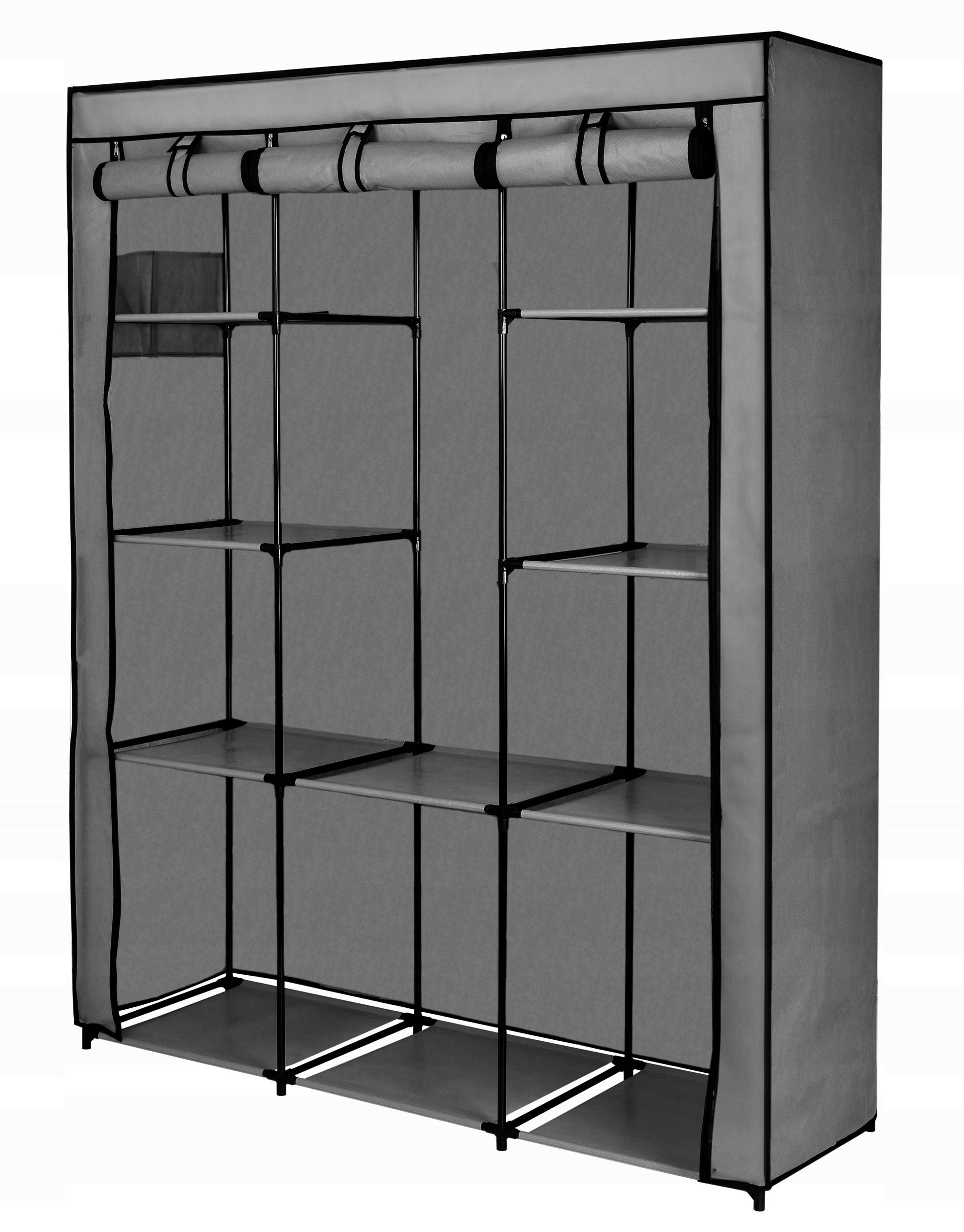 Šatní skříň MIRA MAXI antracitová