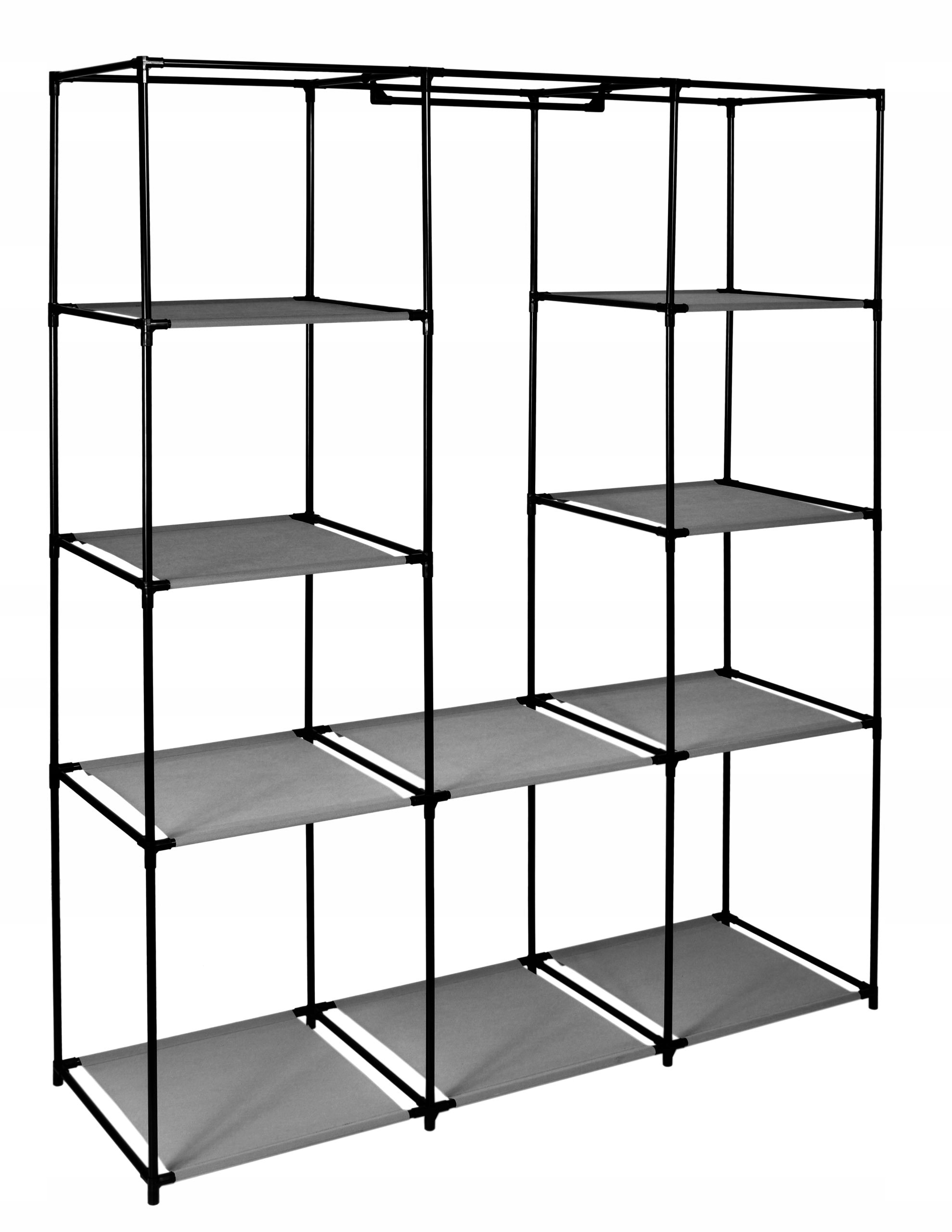 Šatní skříň MIRA MAXI antracitová