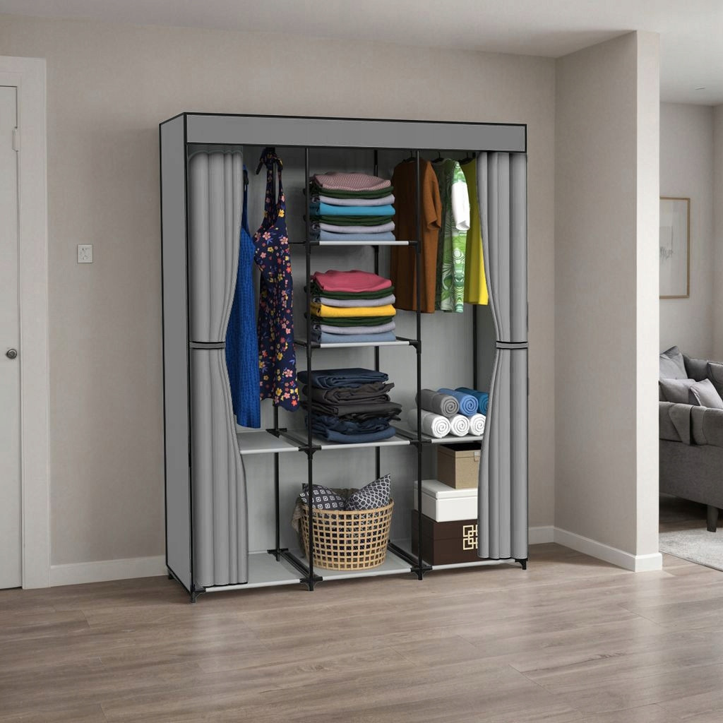 Šatní skříň SONIA antracitová