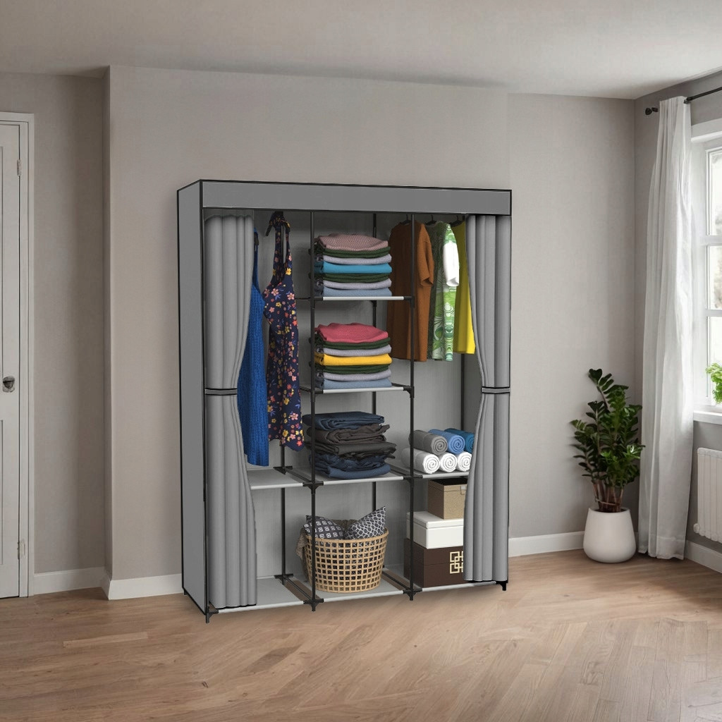 Šatní skříň SONIA antracitová