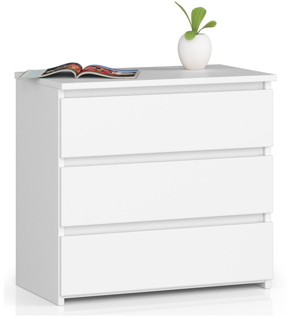 Noční stolek CL3 60 cm bílý