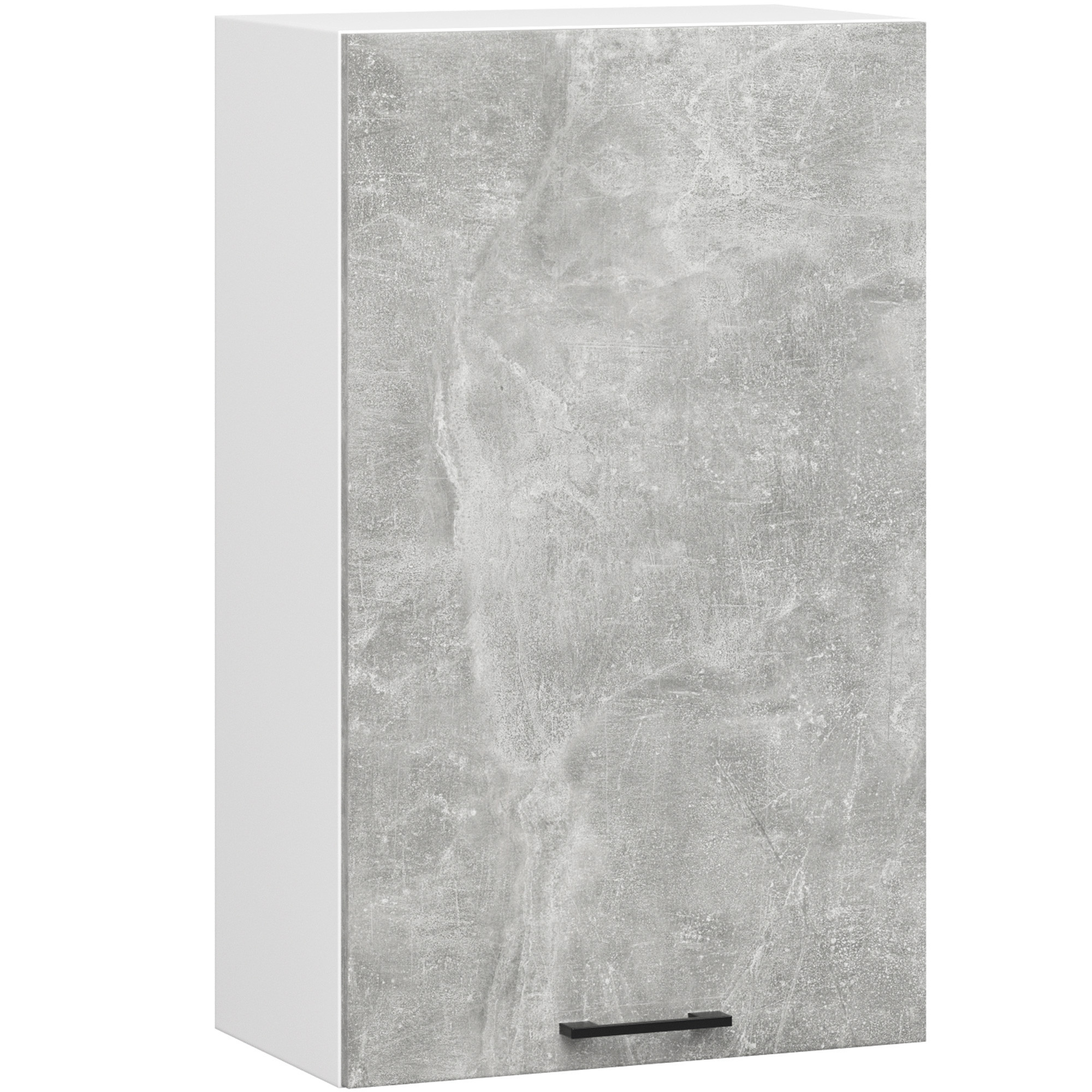 Horní kuchyňská skříňka OLIWIA W50 H720 bílá / beton