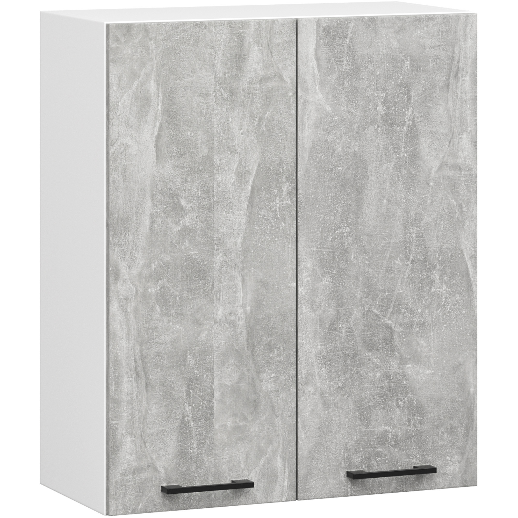 Horní kuchyňská skříňka OLIWIA W60 H720 bílá / beton