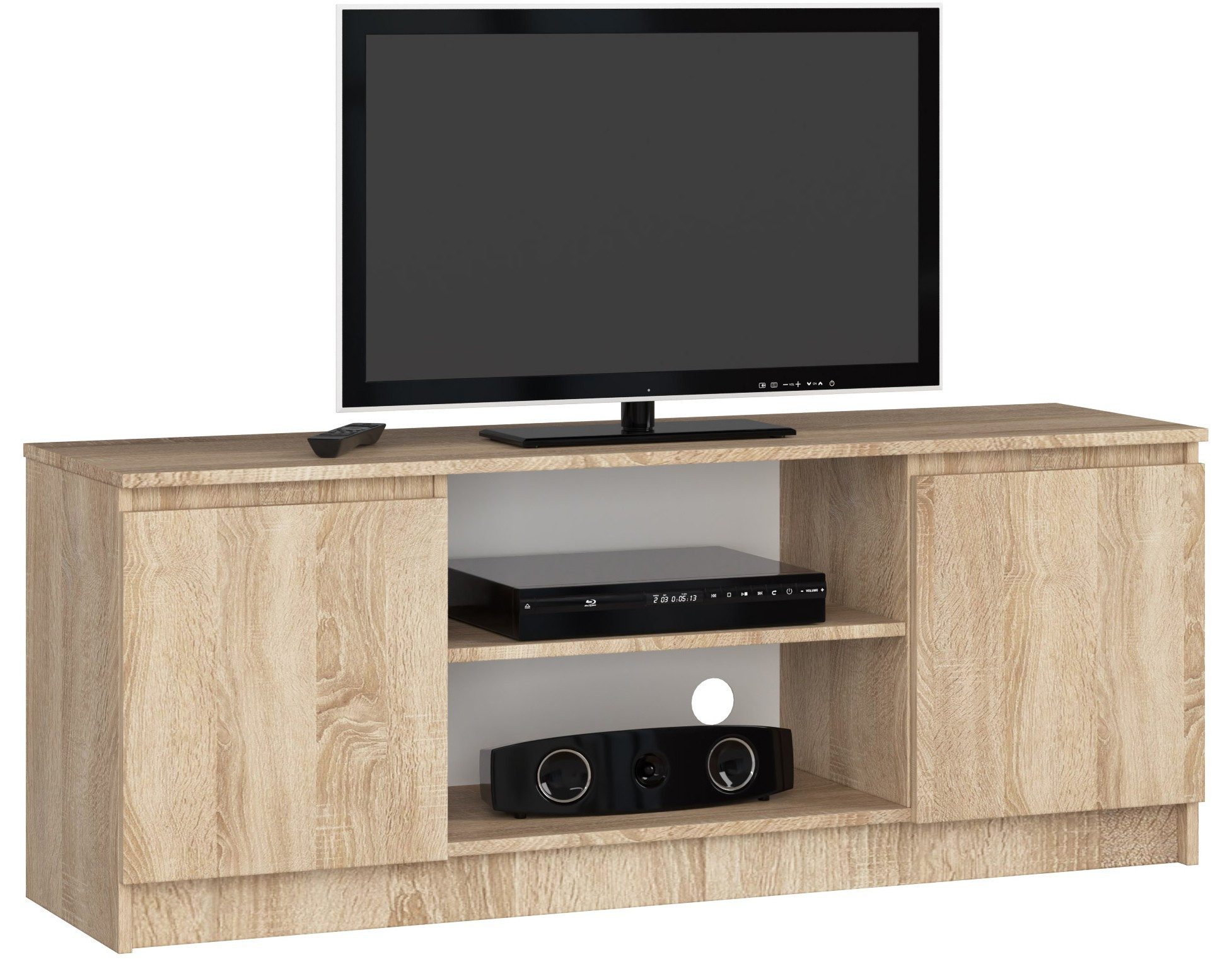 Stolek pod TV RTV 140 2D 1P sonoma