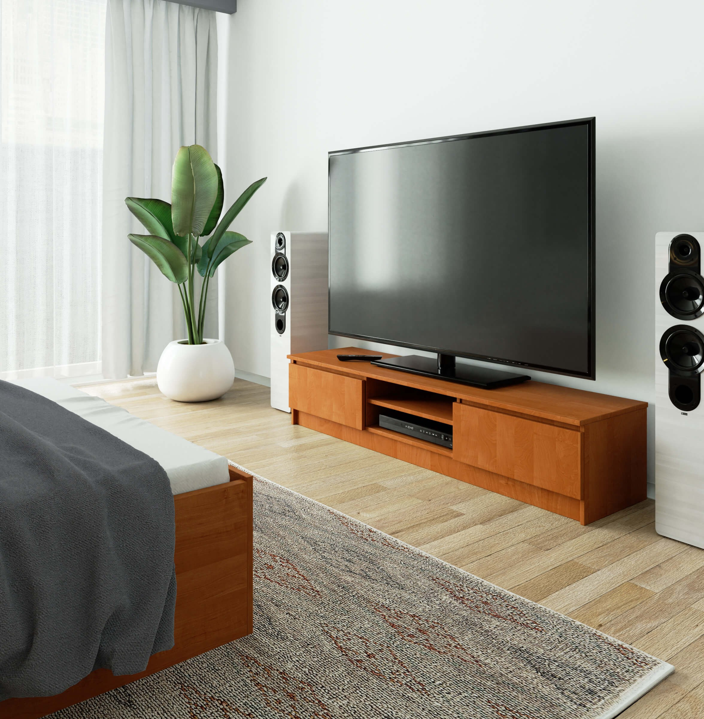 Stolek pod TV RTV K 160 CLP olcha
