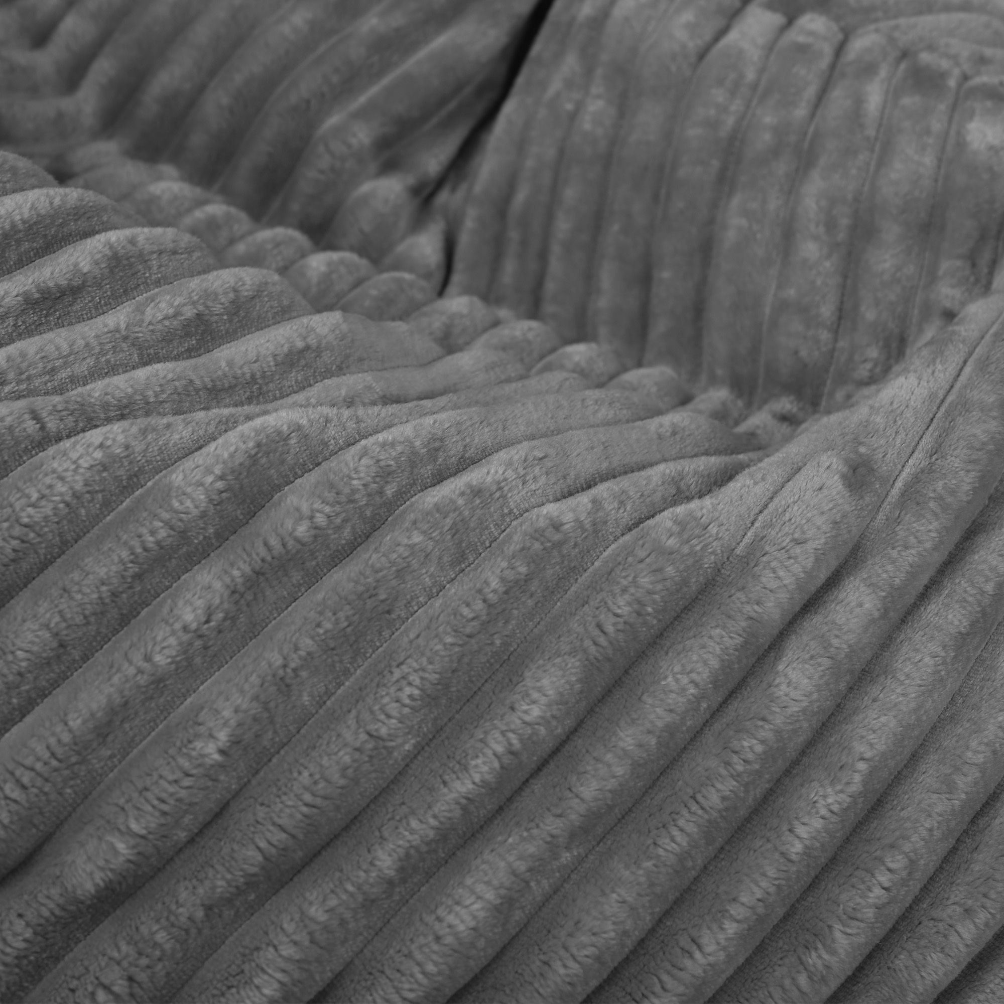 Sedací pytel Sako šedý stripe