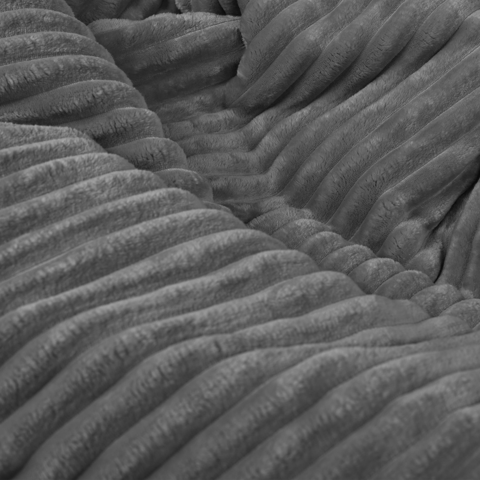 Sedací pytel Sako šedý stripe