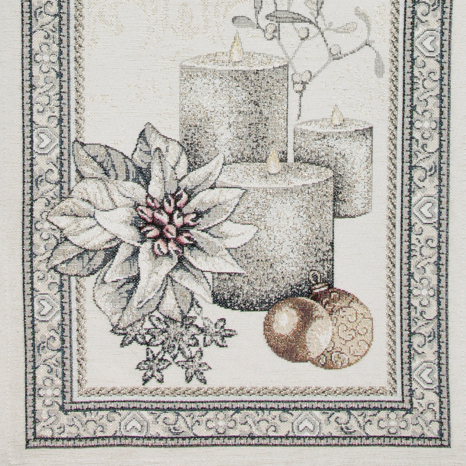 Ubrus GOB CANDL popelový / stříbrný