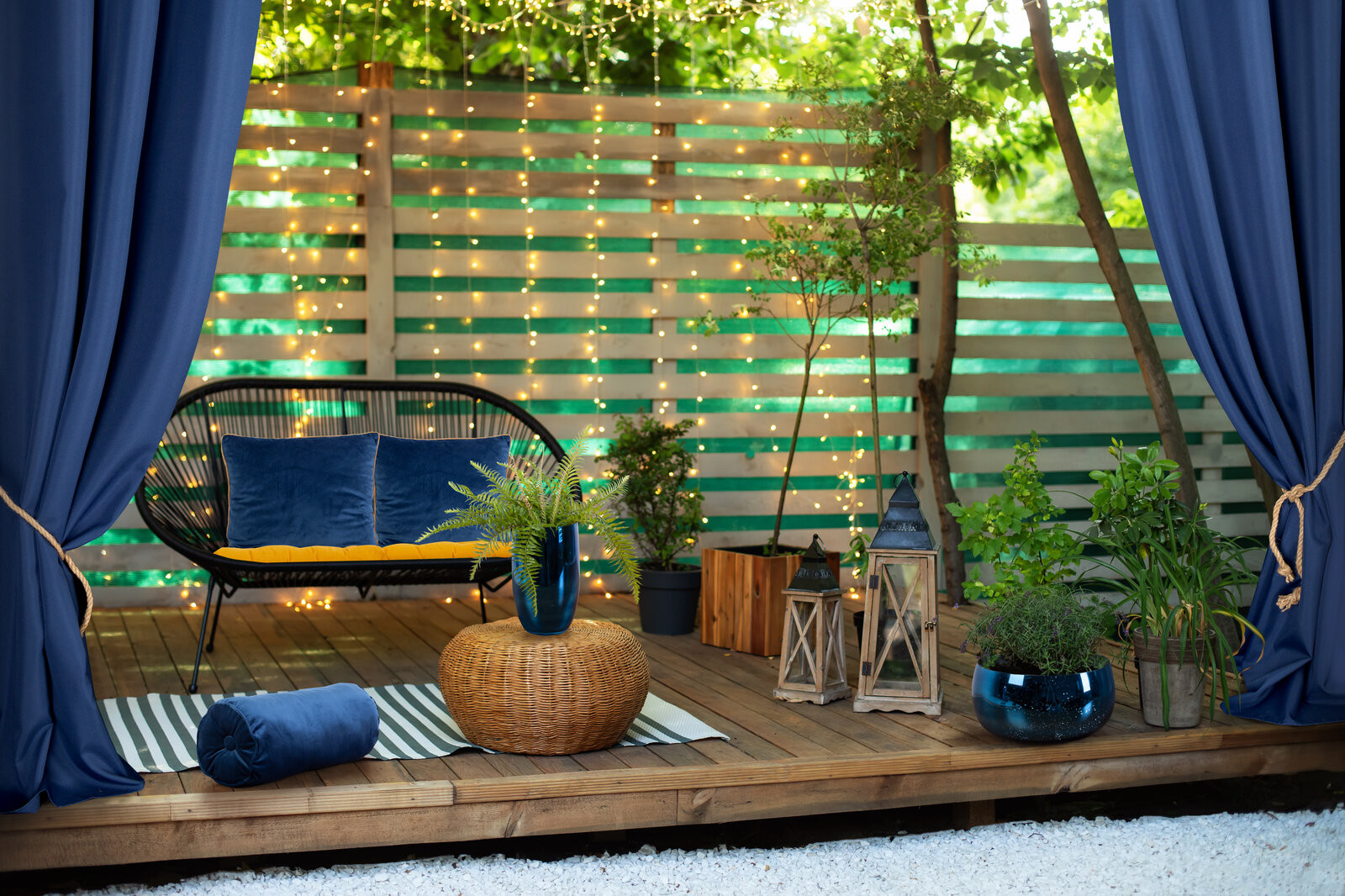 Dekorativní miska MOLLY 1 modrá