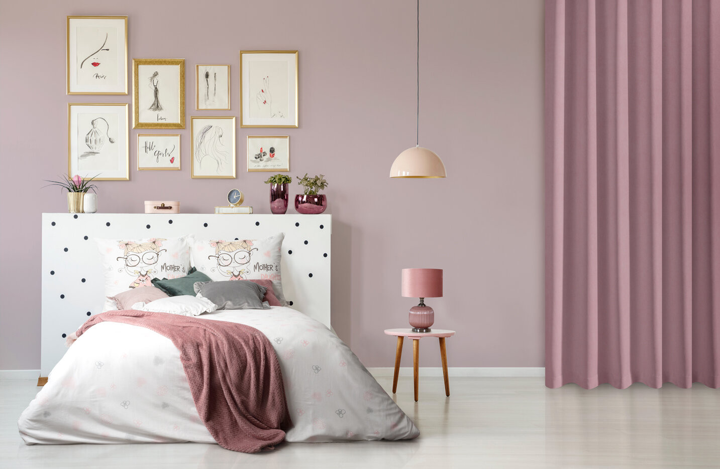 Dekorativní miska MOLLY 1 růžová