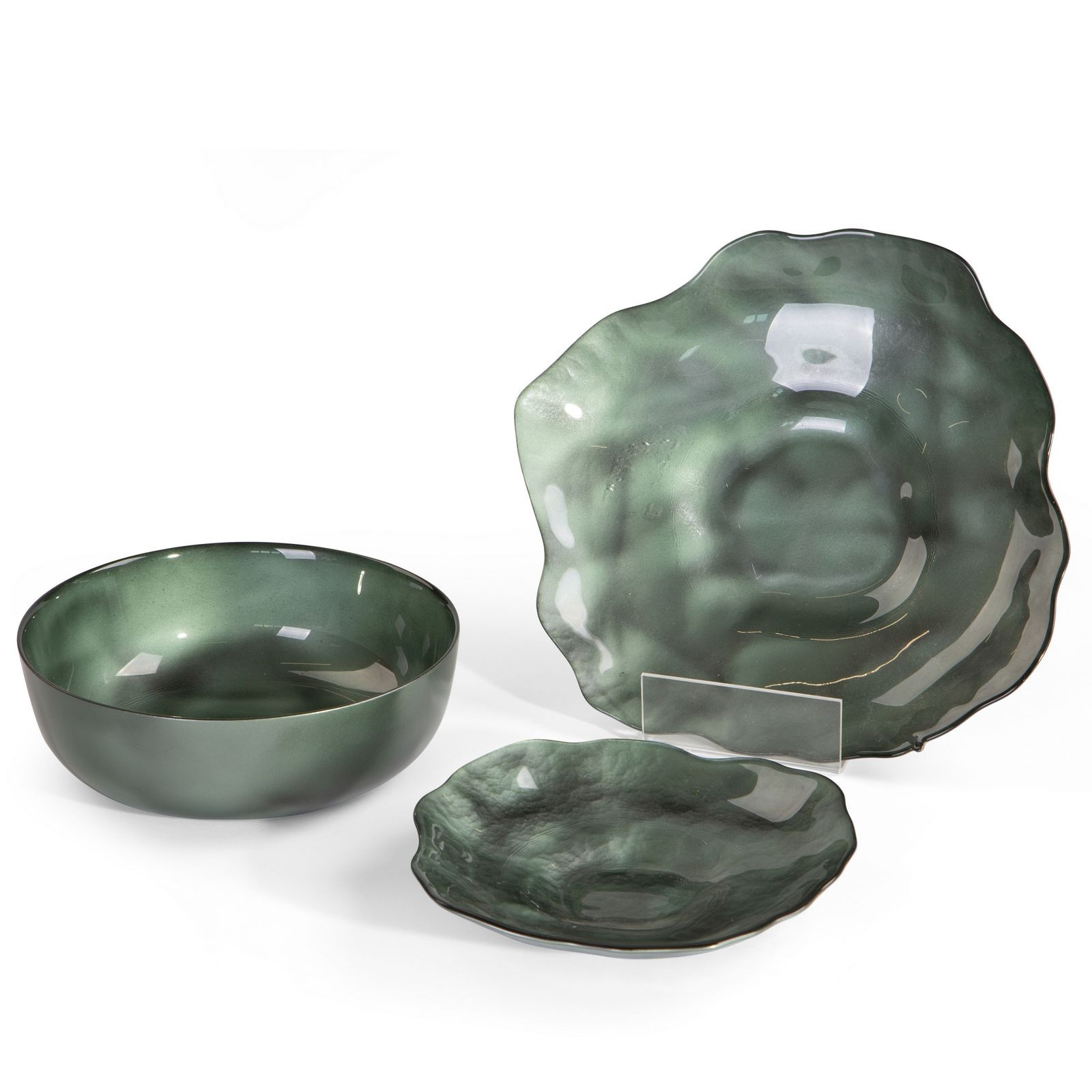 Dekorativní miska NIKOL zelená