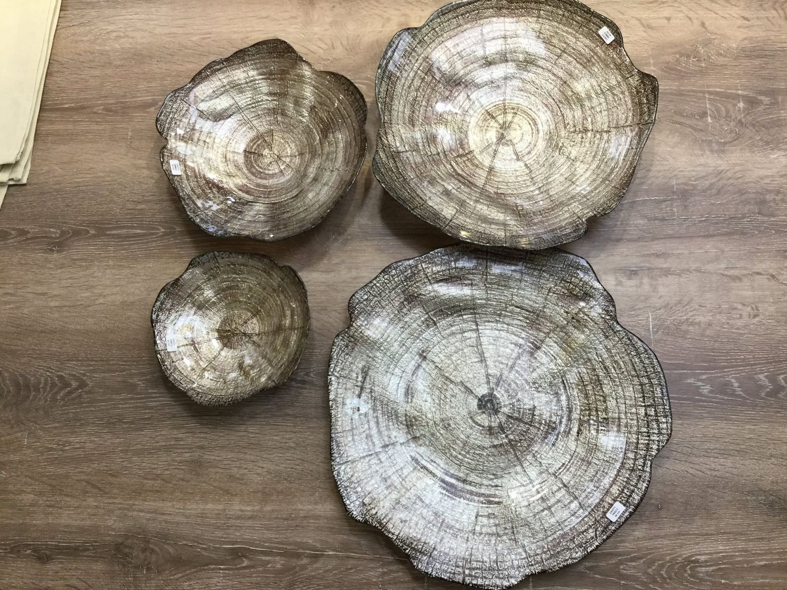 Dekorativní miska PARI 03 hnědá / béžová