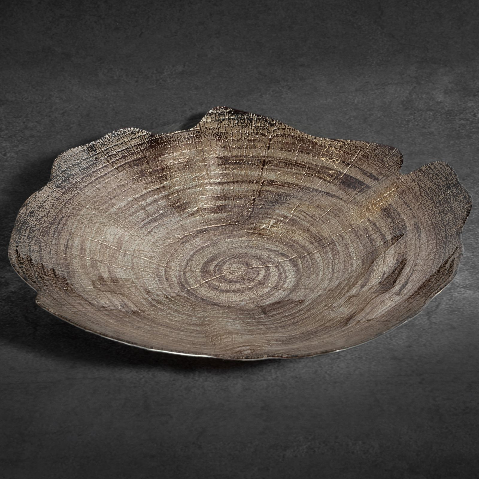 Dekorativní miska PARI 04 hnědá / béžová