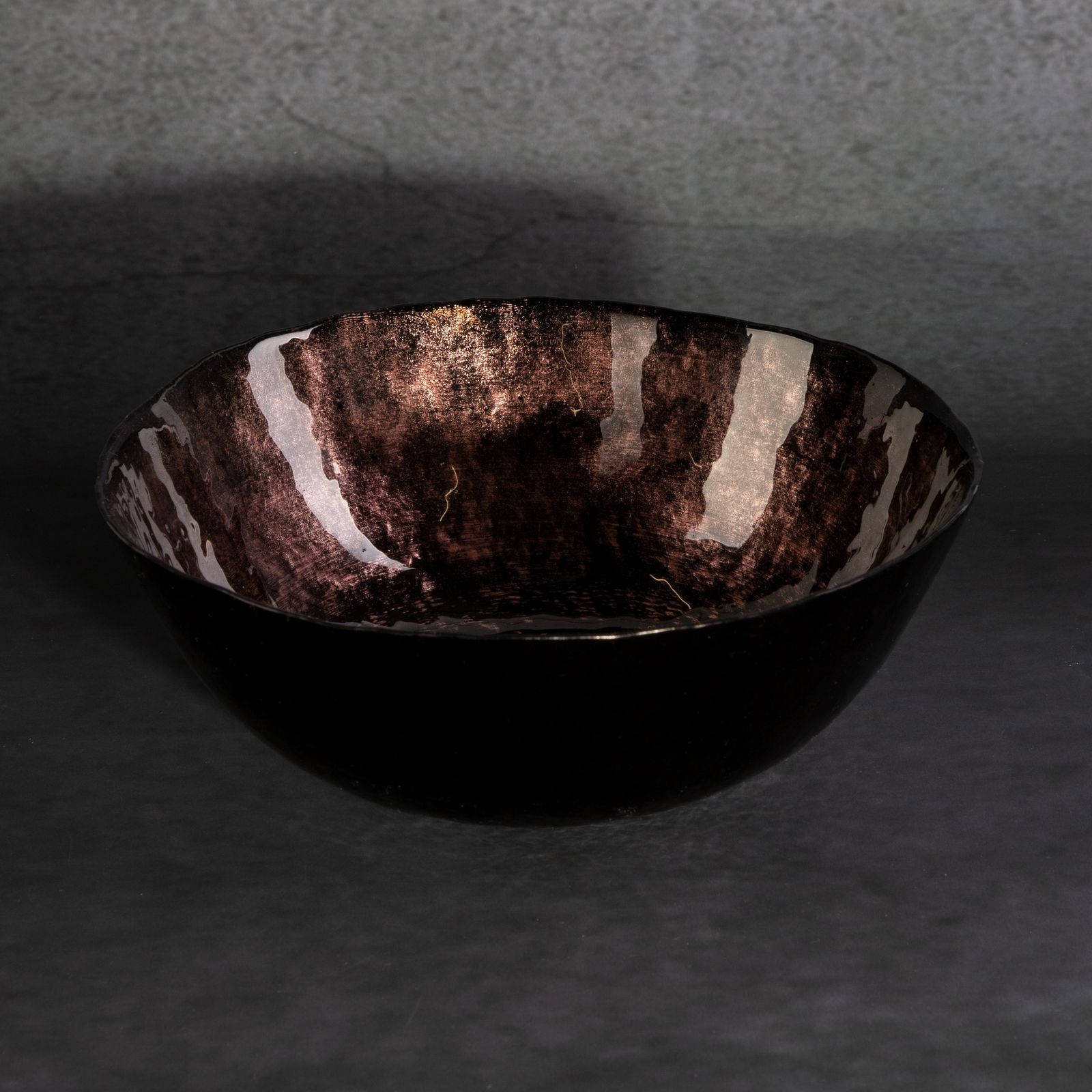 Dekorační miska PATI 01 hnědá / černá