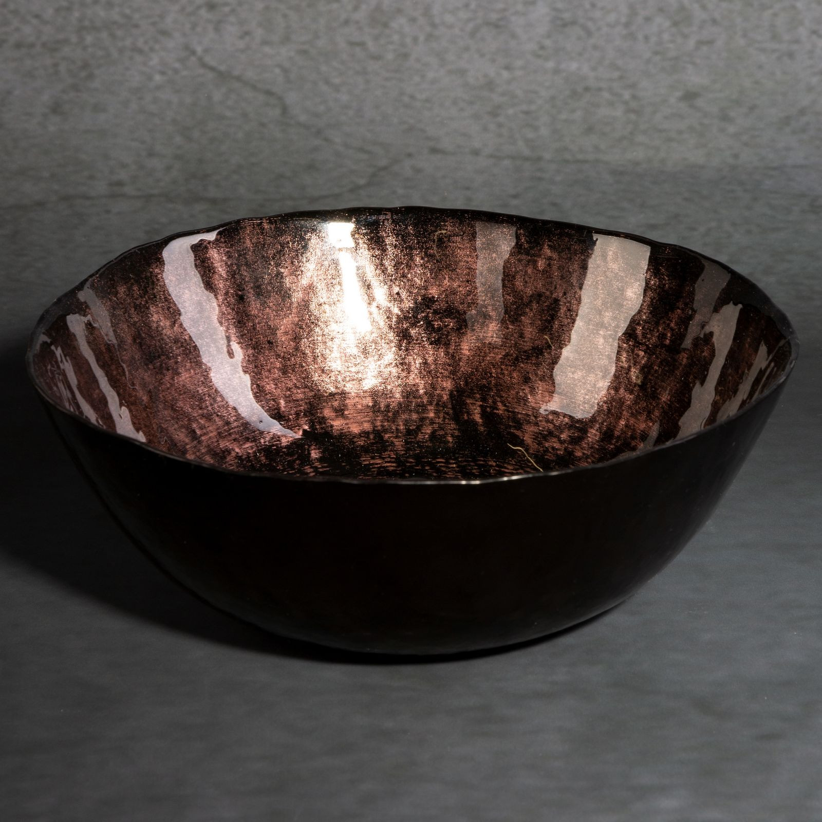 Dekorační miska PATI 02 hnědá / černá