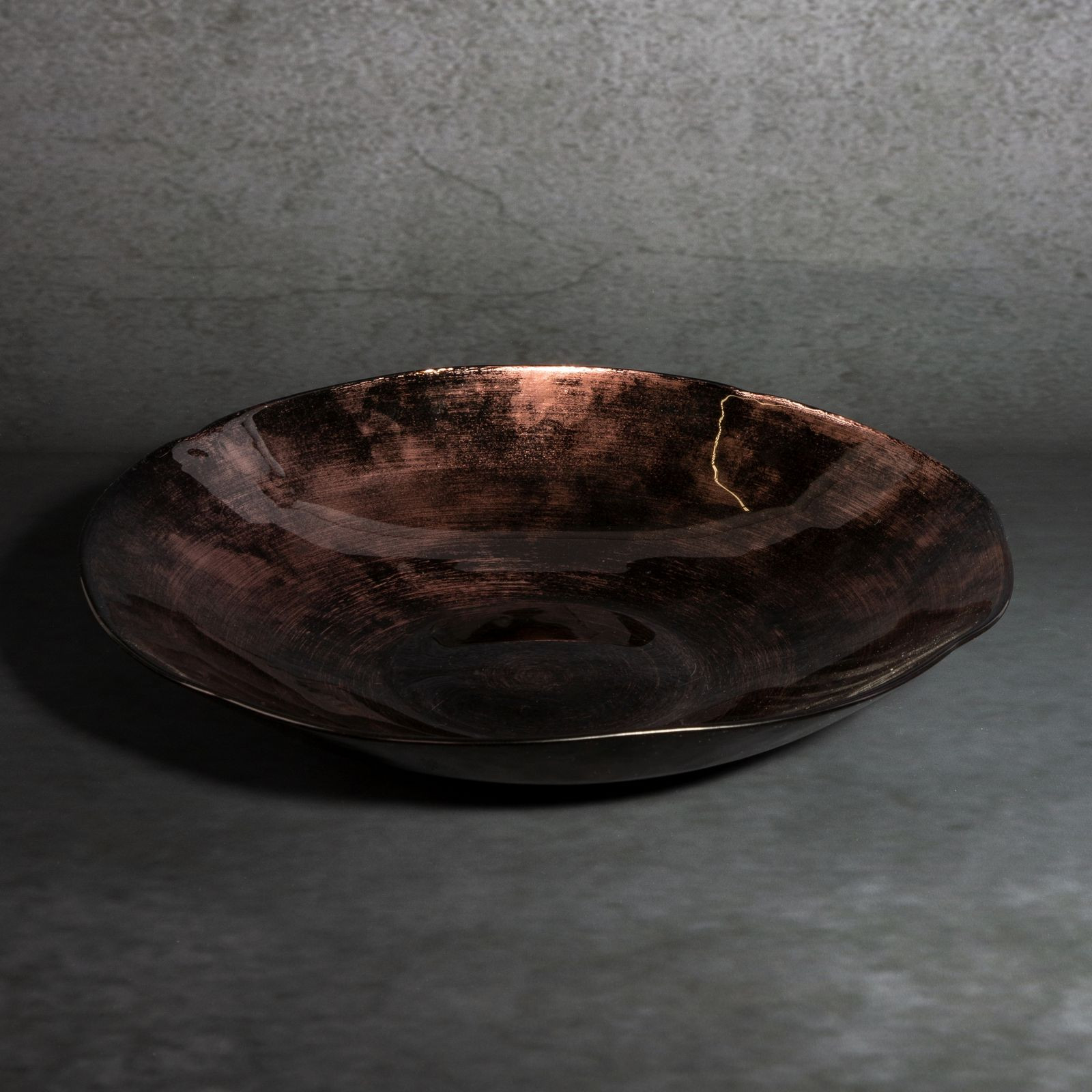 Dekorační miska PATI 04 hnědá / černá