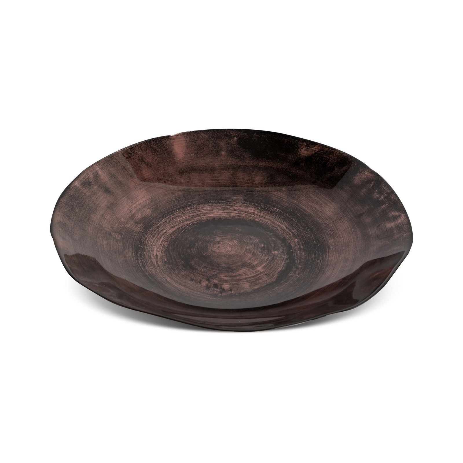 Dekorační miska PATI 04 hnědá / černá