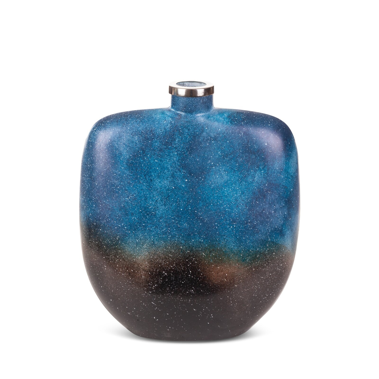 Váza CAREN 04 modrá / hnědá