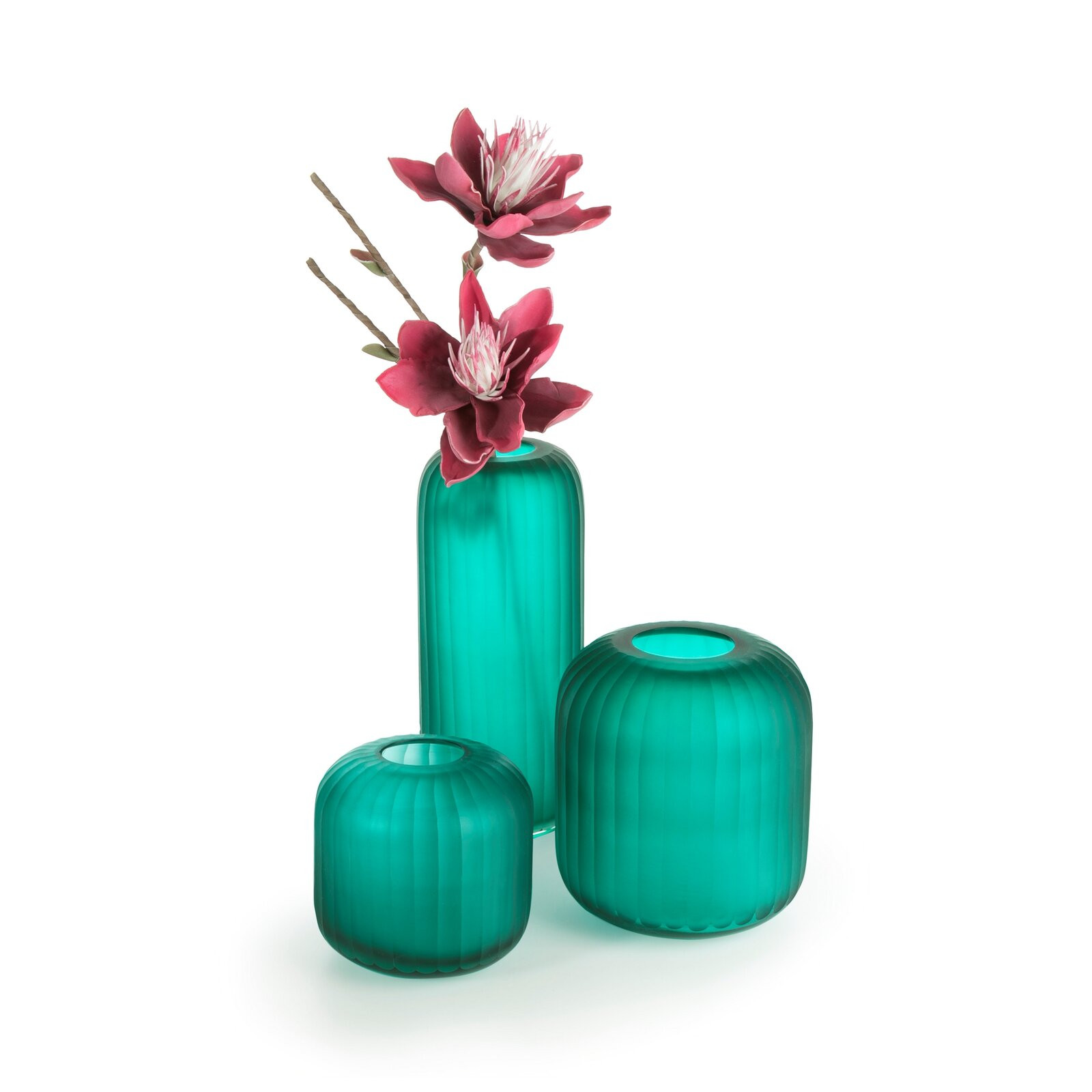 Váza CHIA 3 tyrkysová